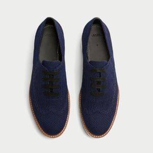 Zara fabric Derby shoes